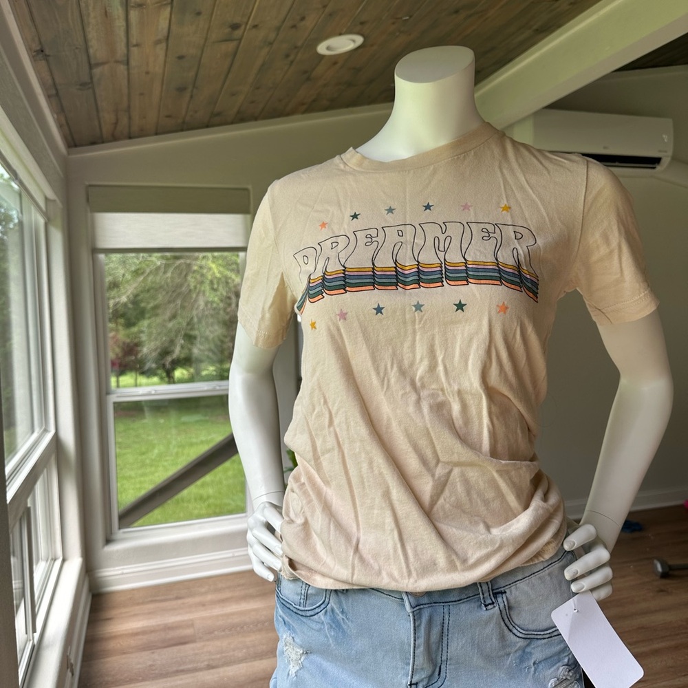 Roolee T-Shirt Size XS “Dreamer” with stars